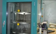 Komora do karbonatyzacji betonu z systemem do analizy obrazu próbek po badaniach karbonatyzacji oraz  akwizycji danych